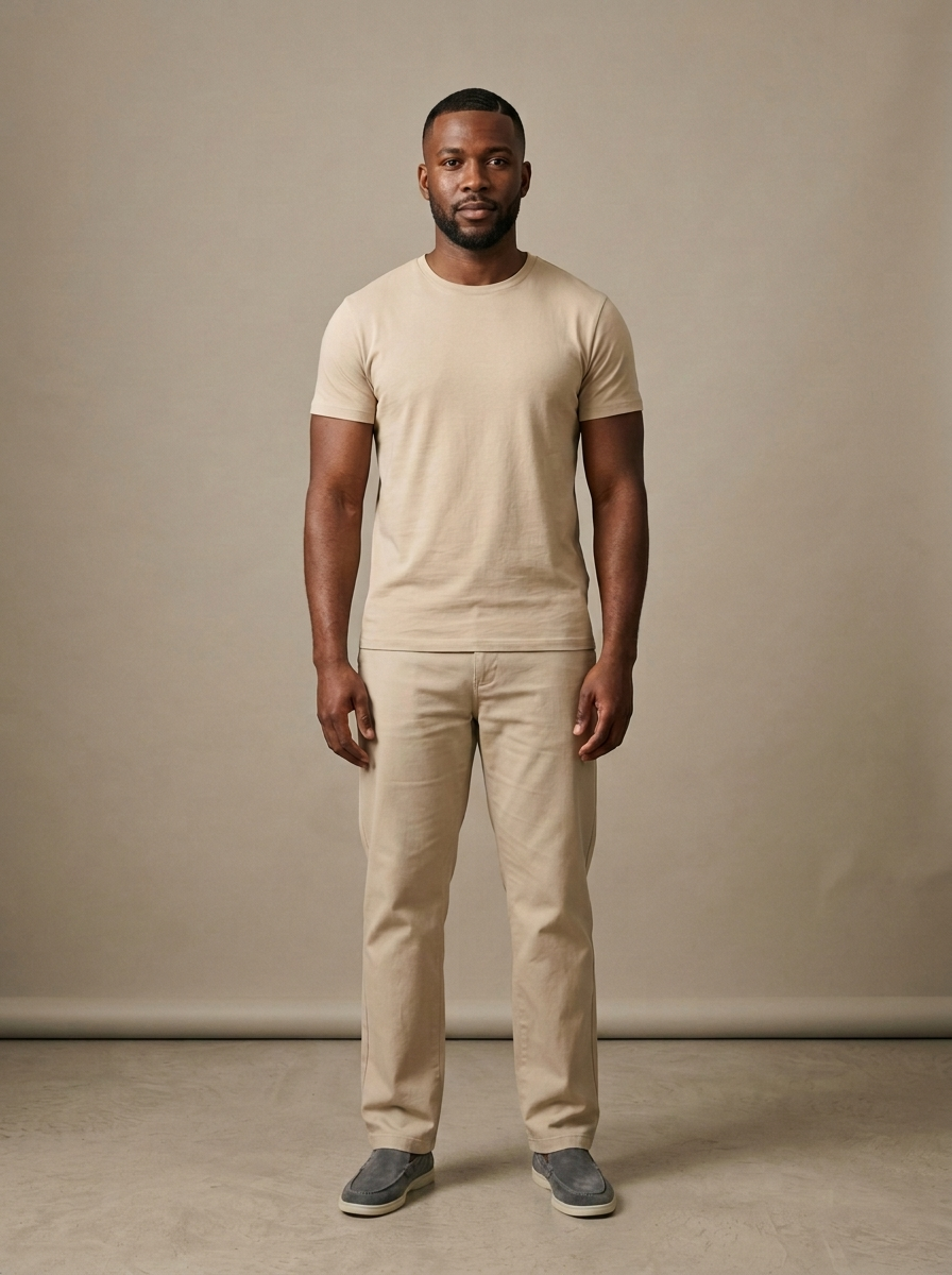 Grey Suede Moc-Toe Driving Loafers worn by a model, front view